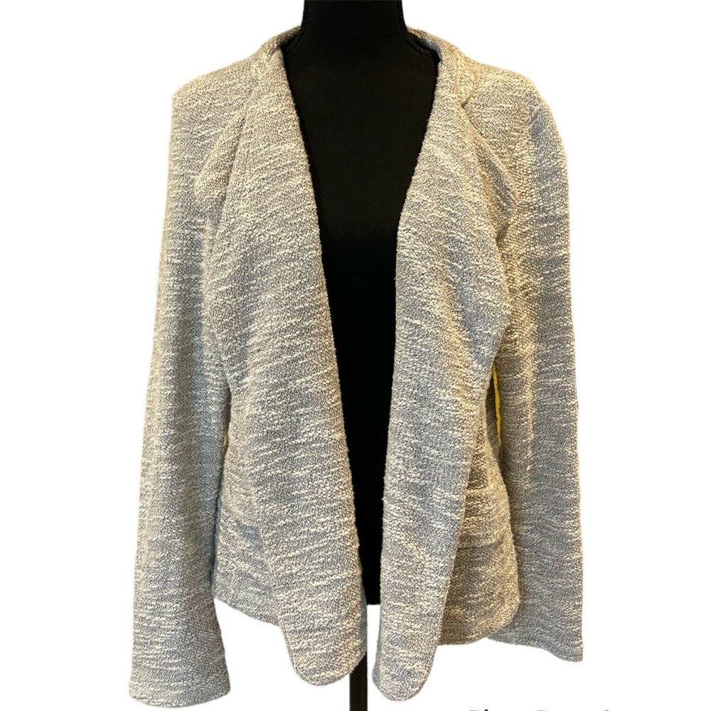 Anthropologie Saturday Sunday Grey Speckled Blazer Size Large